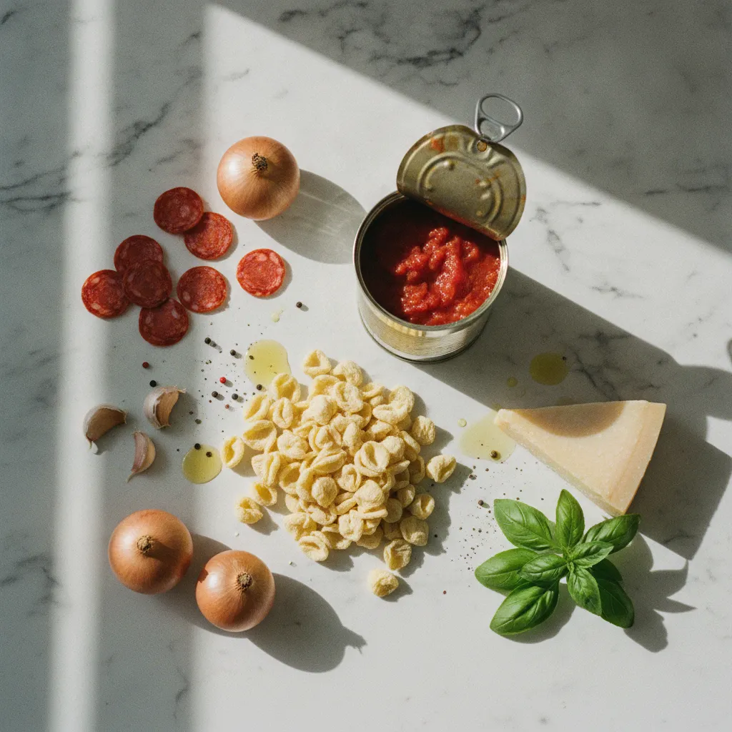 Les ingrédients clés d'un one-pot pasta pour dix personnes