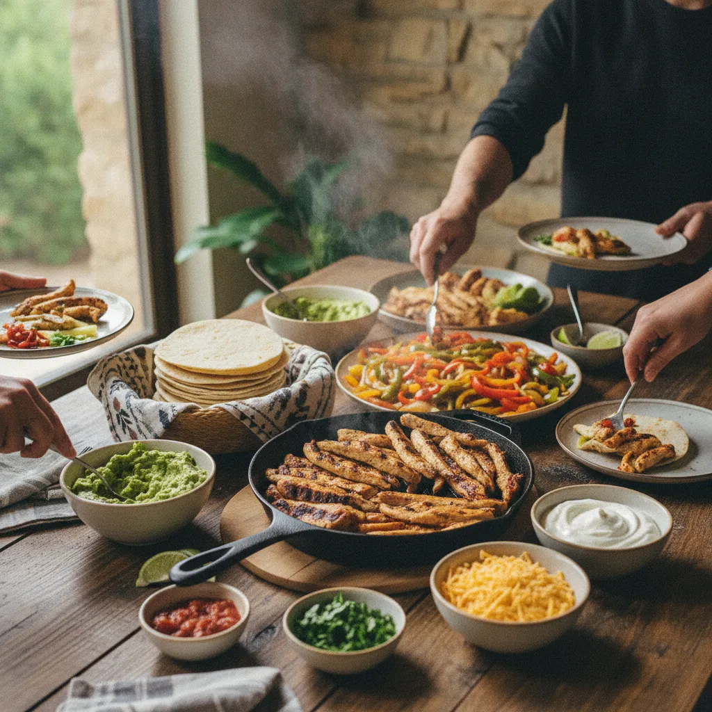 Un bar à fajitas convivial où chacun compose son assiette