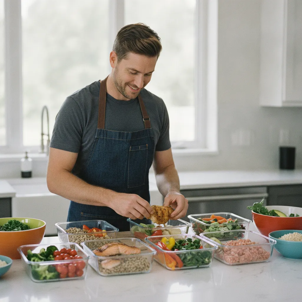 Le meal prep permet de contrôler ses calories sans y penser chaque jour