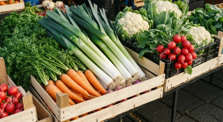 Légumes de saison en mars : la transition vers le printemps