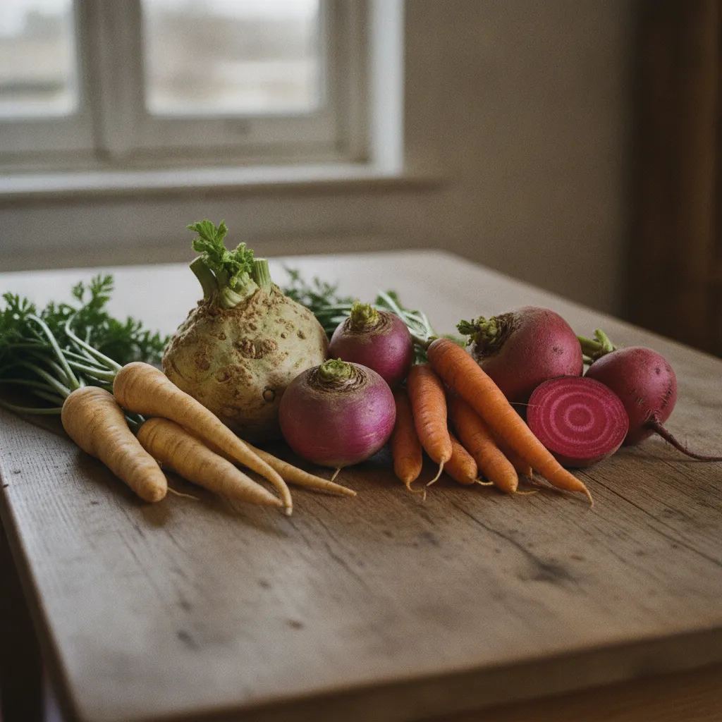 Panais, céleri-rave, navets et carottes : les légumes-racines encore abondants en mars