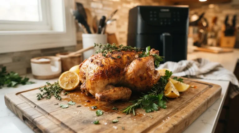 Poulet à l'airfryer : temps, température et 5 recettes qui marchent