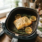Cabillaud à l’airfryer : temps de cuisson et assaisonnements