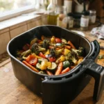 Légumes à l’airfryer : le tableau des temps de cuisson