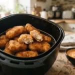Nuggets maison à l’airfryer : la panure qui tient sans friture