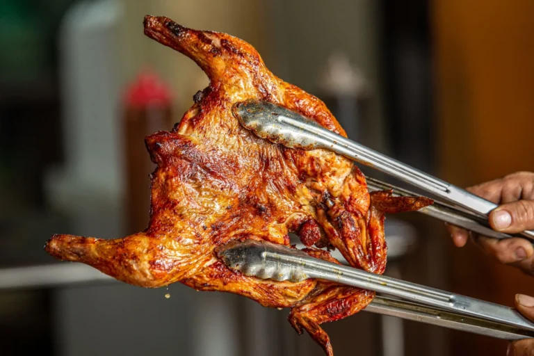Poulet rôti entier à l'airfryer : quelle taille de panier faut-il ?